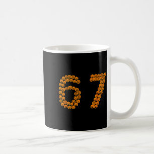 67 Sixty Seven Halloween Costume Pumpkins Funny 6 Coffee Mug