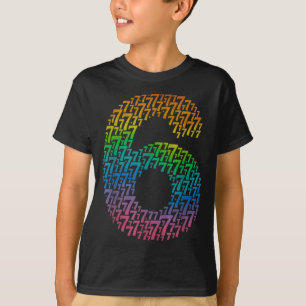 67 Sixty Seven Halloween Costume Rainbow Funny 6 7 T-Shirt