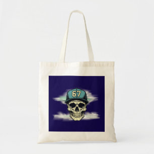 67 Skull Tote Bag