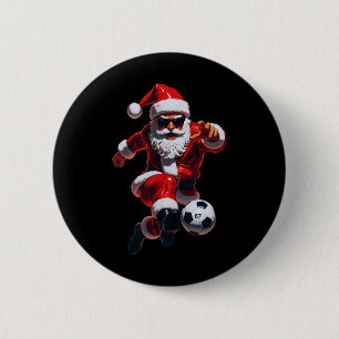 67 Soccer Santa Six Seven Meme Christmas Sport Men 6 Cm Round Badge