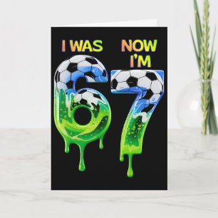 67 Soccer Shirt For Boys Birthday 67 , Soccer 67 Card