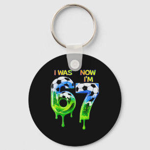 67 Soccer Shirt For Boys Birthday 67 , Soccer 67 Key Ring