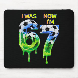 67 Soccer Shirt For Boys Birthday 67 , Soccer 67 Mouse Mat
