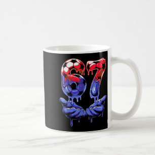 67 Soccer Shirt For Boys — Kids 67 T Shirt, Soccer Coffee Mug