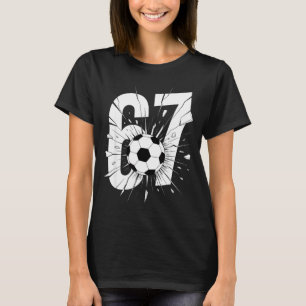 67 Soccer Six Seven 6 7 Meme 67  T-Shirt