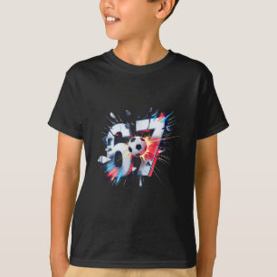 67 Soccer Six Seven 6 7 Meme T-Shirt