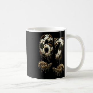 67 Soccer Six Seven Soccer 6 7 Kids Boys Girls Fun Coffee Mug