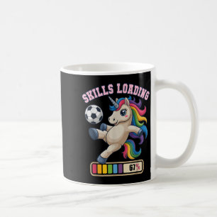 67 Soccer Unicorn Skills Loading Just Girl Who Lov Coffee Mug