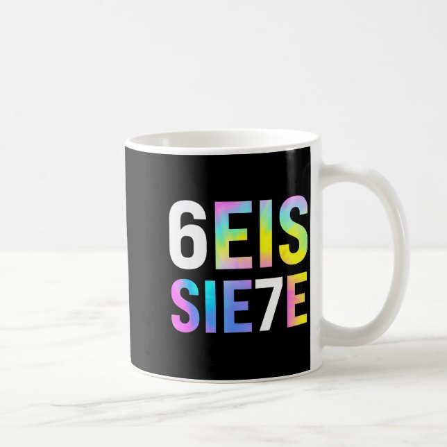 67 Spanish Meme Seis Siete Six Seven Funny Spaniea Coffee Mug (Right)