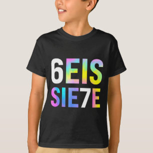 67 Spanish Meme Seis Siete Six Seven Funny Spaniea T-Shirt
