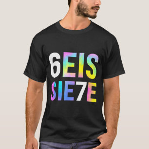 67 Spanish Meme Seis Siete Six Seven Funny Spaniea T-Shirt