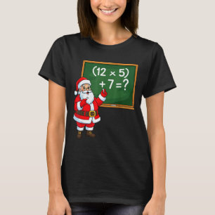 67 Teacher Christmas Santa Six Seven Meme Brainrot T-Shirt