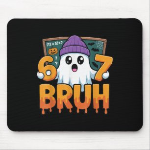 67 Teacher Ghost Six Seven Meme Math Equation Bruh Mouse Mat