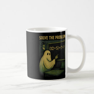 67 Teacher Halloween Ghost Six Seven Meme Brainrot Coffee Mug