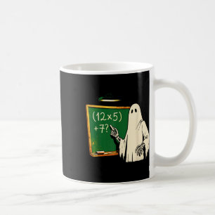 67 Teacher Halloween Ghost Six Seven Meme Brainrot Coffee Mug