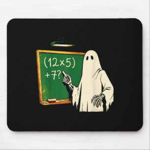 67 Teacher Halloween Ghost Six Seven Meme Brainrot Mouse Mat