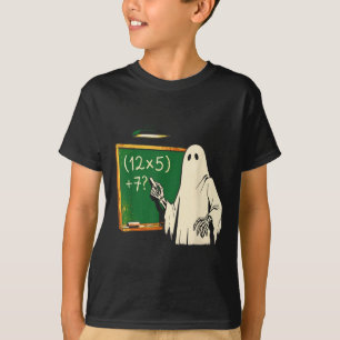 67 Teacher Halloween Ghost Six Seven Meme Brainrot T-Shirt
