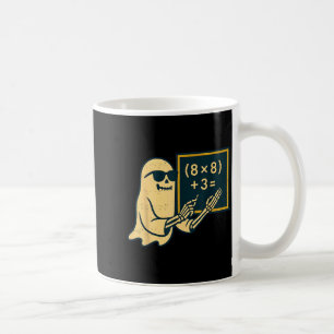 67 Teacher Halloween Skeleton Ghost Six Seven Meme Coffee Mug
