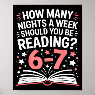 67 Teacher How Many Nights A Week Should You Be Re Poster