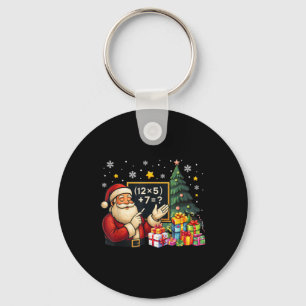 67 Teacher Santa Christmas Six Seven Meme Brainrot Key Ring