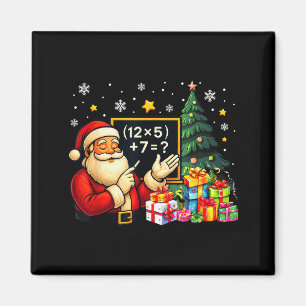 67 Teacher Santa Christmas Six Seven Meme Brainrot Magnet