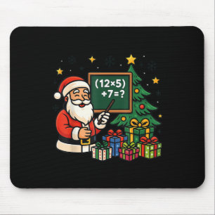 67 Teacher Santa Christmas Six Seven Meme Brainrot Mouse Mat