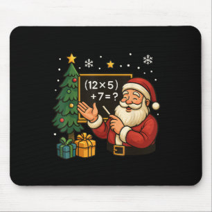 67 Teacher Santa Christmas Six Seven Meme Brainrot Mouse Mat