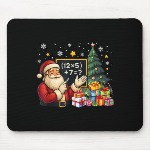67 Teacher Santa Christmas Six Seven Meme Brainrot Mouse Mat