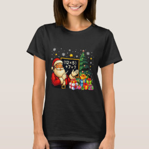 67 Teacher Santa Christmas Six Seven Meme Brainrot T-Shirt