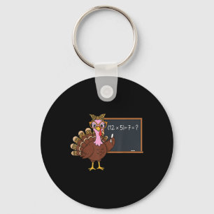 67 Teacher Thanksgiving Turkey Six Seven Meme Brai Key Ring