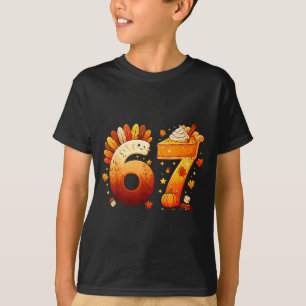 67 Thanksgiving Funny Turkey Thanksgiving 67 Six S T-Shirt
