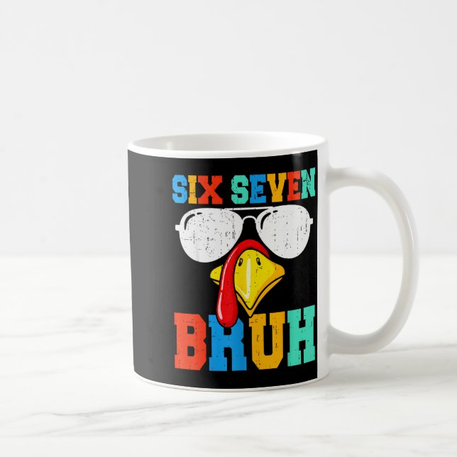 67 Thanksgiving Funny Turkey Thanksgiving 67 Turke Coffee Mug (Right)