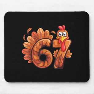 67 Thanksgiving Turkey Mouse Mat