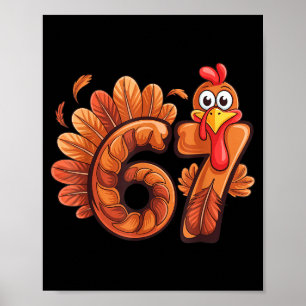 67 Thanksgiving Turkey Poster