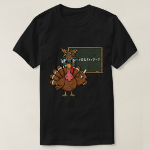 67 Turkey Teacher Thanksgiving Meme T-Shirt