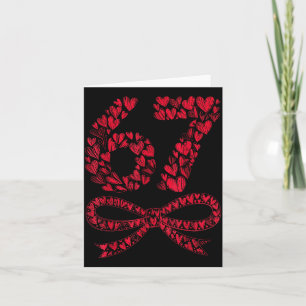 67 Valentine’s Day Heart Meme – Trendy Six Seven  Card