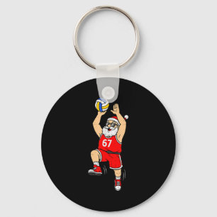 67 Volleyball Santa Six Seven Meme Christmas Srt M Key Ring