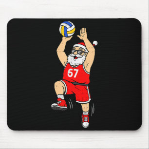 67 Volleyball Santa Six Seven Meme Christmas Srt M Mouse Mat