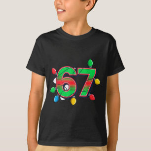 67 Xmas Lights Tacky Meme Design  T-Shirt