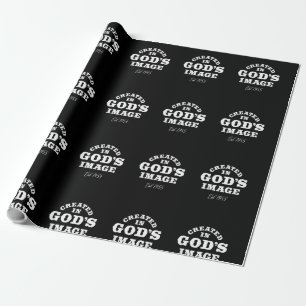 67 Year Old Christian Jesus 1955 67th Birthday Wrapping Paper