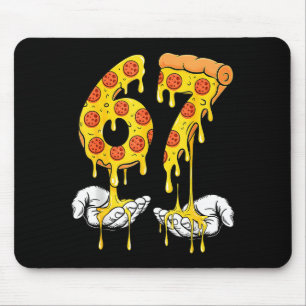 67 Zza Meme Funny Zza Lover  Mouse Mat