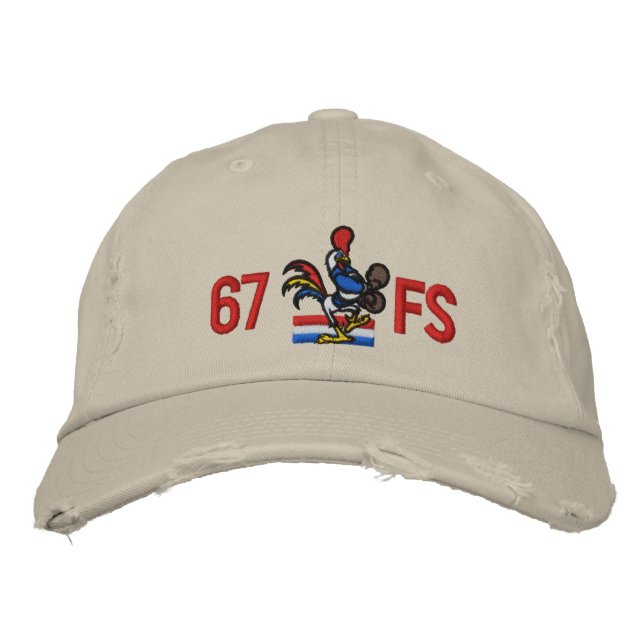 67FS Golf Hat with Callsign (Front)