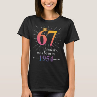 67th Birthday Gift 67 Years T-Shirt