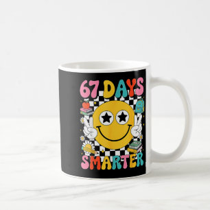 67th Day Of School 67 Days Smarter Teacher Coffee Mug