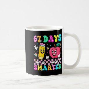 67th Day Of School Shirt 67 Days Smarter Teacher B Coffee Mug