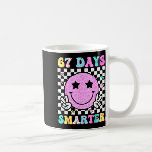 67th Day Of School Shirt 67 Days Smarter Teacher G Coffee Mug