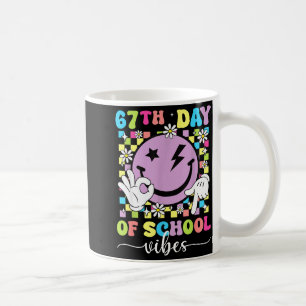 67th Day Of School Vibes Funny Six Seven 67 Meme S Coffee Mug
