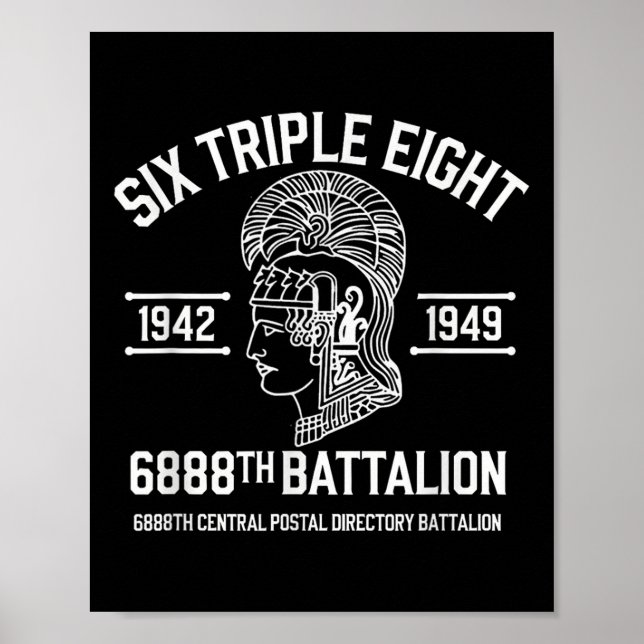 6888th Central Postal Directory Battalion 6 Triple Poster (Front)