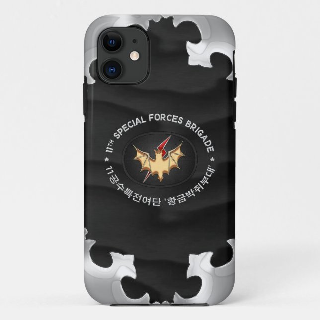 [68] 11th SF BDE Patch Special Edition Case-Mate iPhone Case (Back)