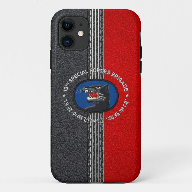 [68] 13th SF BDE Patch Special Edition Case-Mate iPhone Case (Back)
